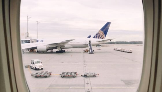 Window seat view United Airlines
